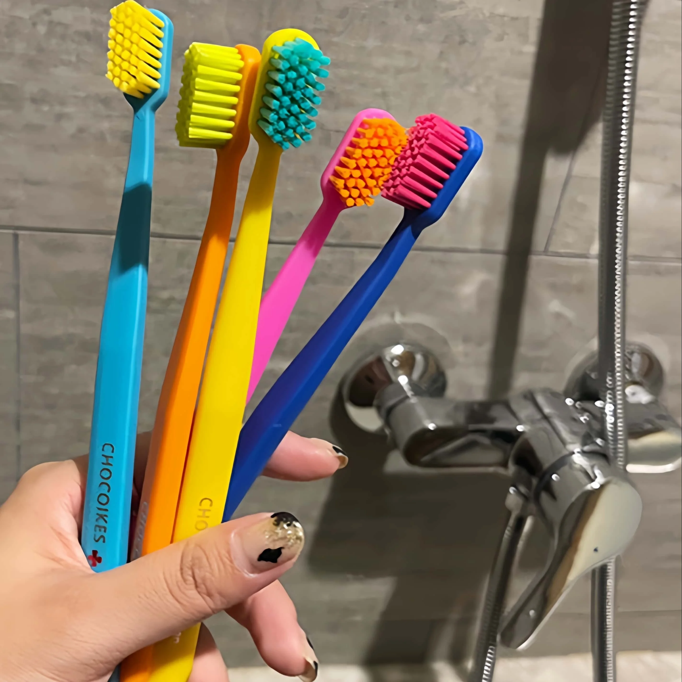 Bamboo Toothbrush - 5 opakowań zestawu szczoteczek do zębów