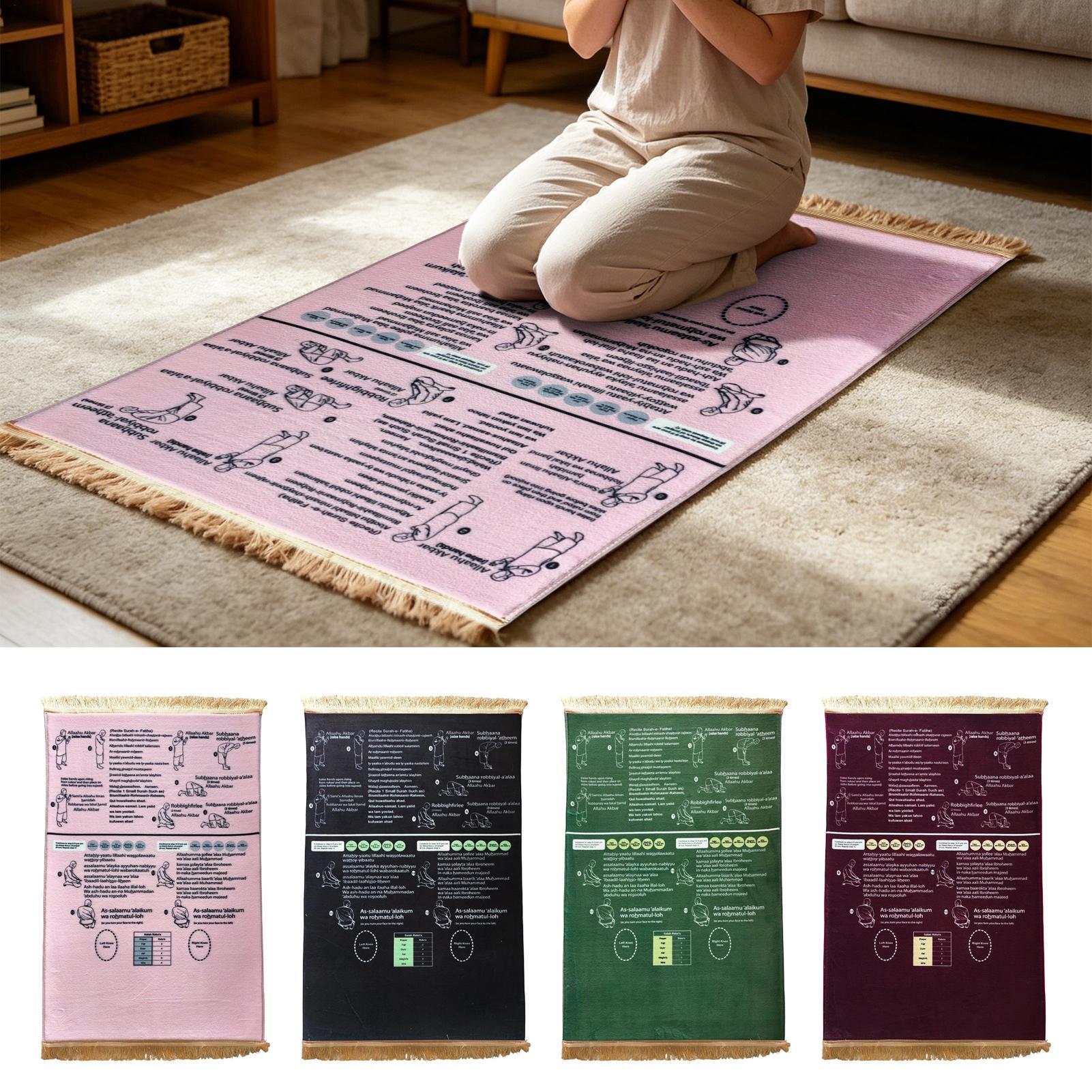 Sustainable Living Guide - Mata do modlitwy 50x90cm Miękka, edukacyjna,