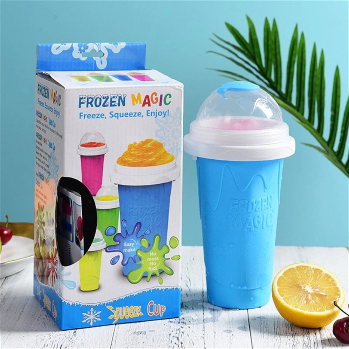 Reusable Bottle - Domowy Smoothie Cup, Szybko Zamrożony Kubek