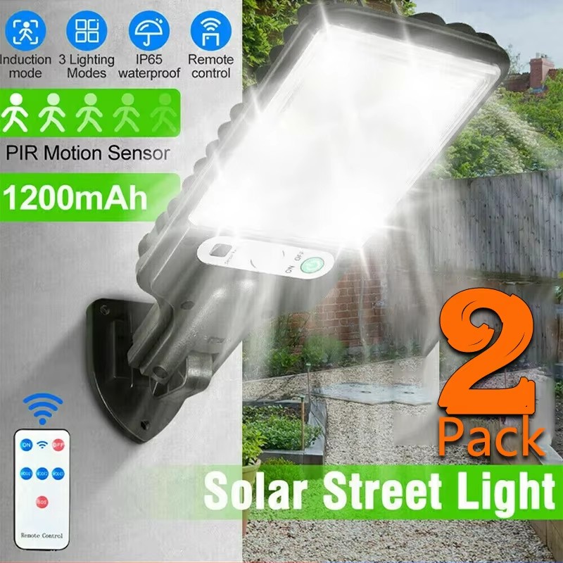 Solar Garden Light - Zewnętrzne solarne lampy ogrodowe z czujnikiem