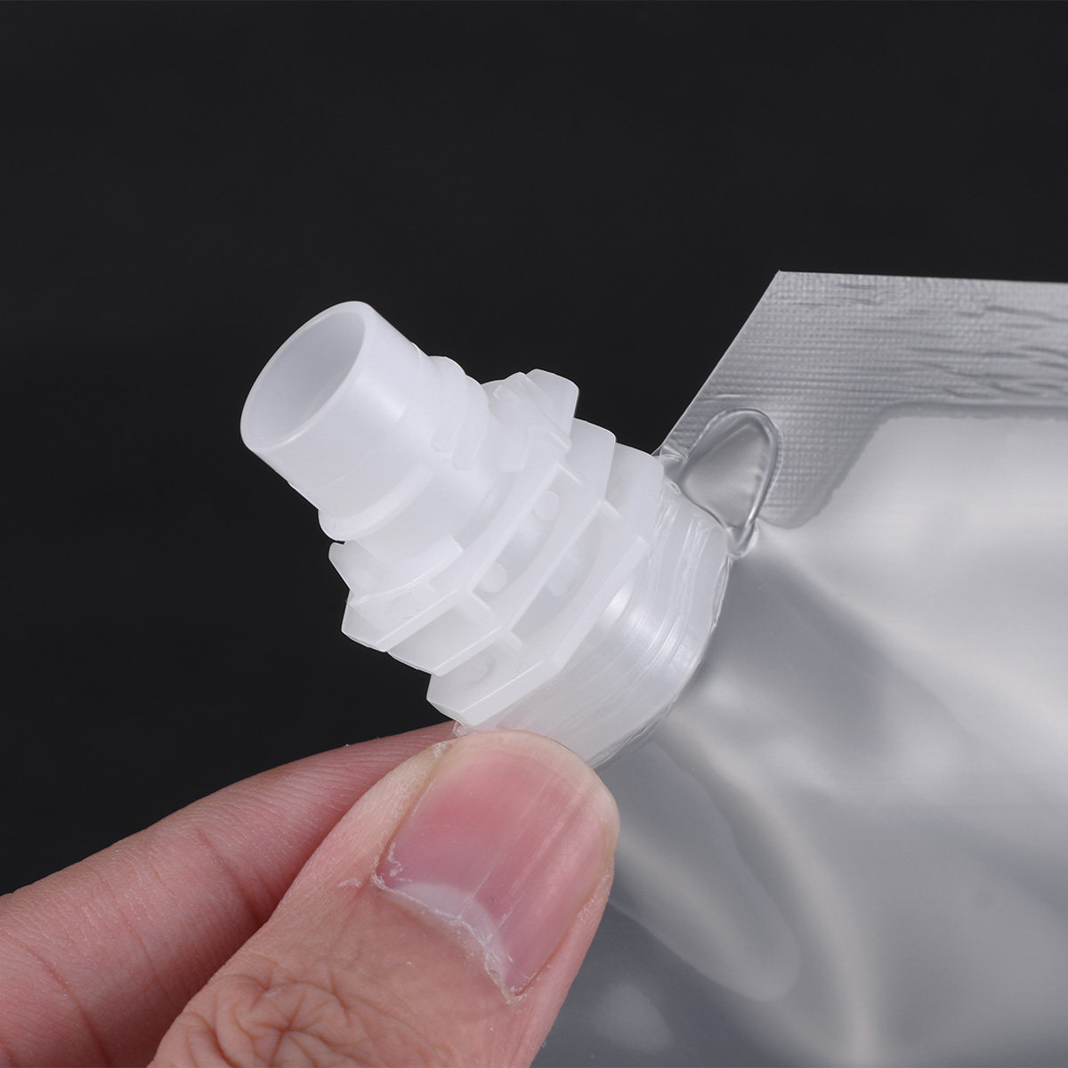Reusable Bottle - 6 sztuk przezroczystych plastikowych butelek na