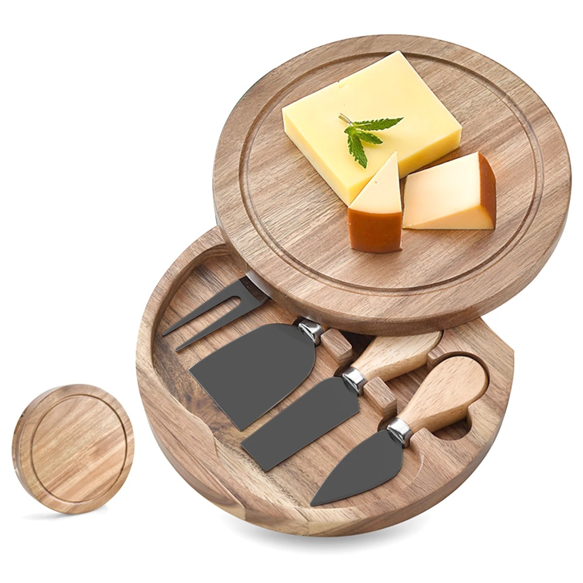 Bamboo Cutlery - Zestaw noży do sera do desek