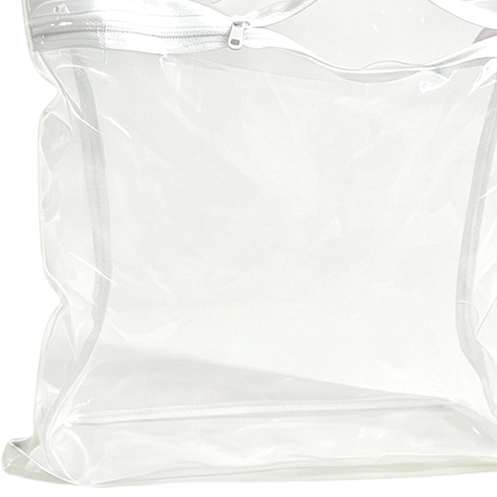 Reusable Bag - Organizer na pluszaki, przezroczyste, pyłoszczelne torby
