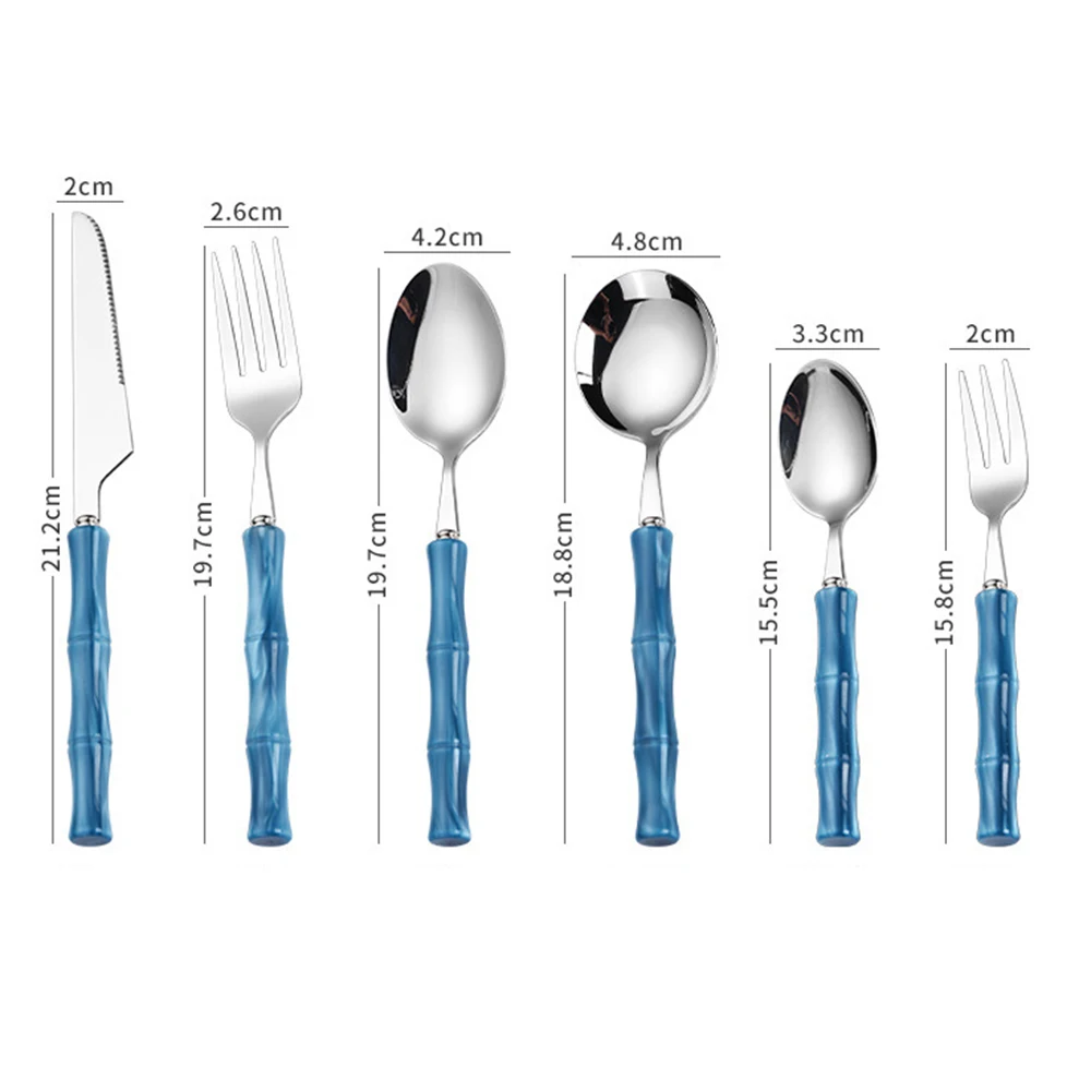 Zestaw sztućców z imitacją bam – Bamboo Cutlery recenzja i cena