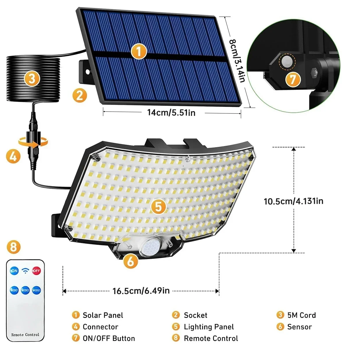 234 LED Solarne Lampy Zewnętrz – Solar Garden Light recenzja i cena