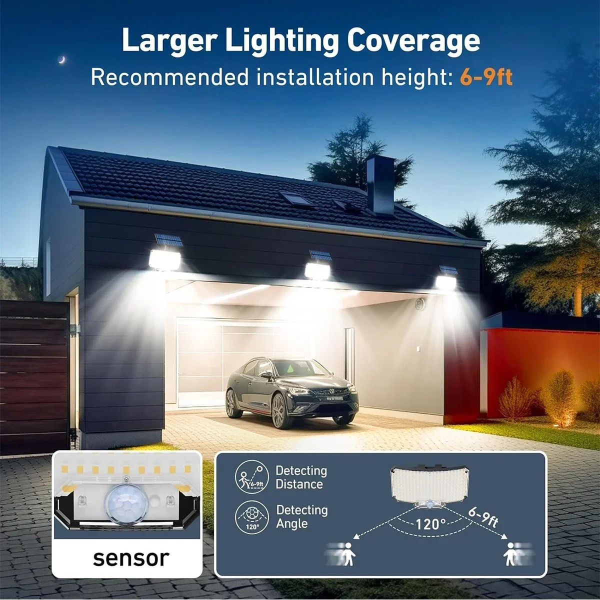 234 LED Solarne Lampy Zewnętrz – Solar Garden Light recenzja i cena