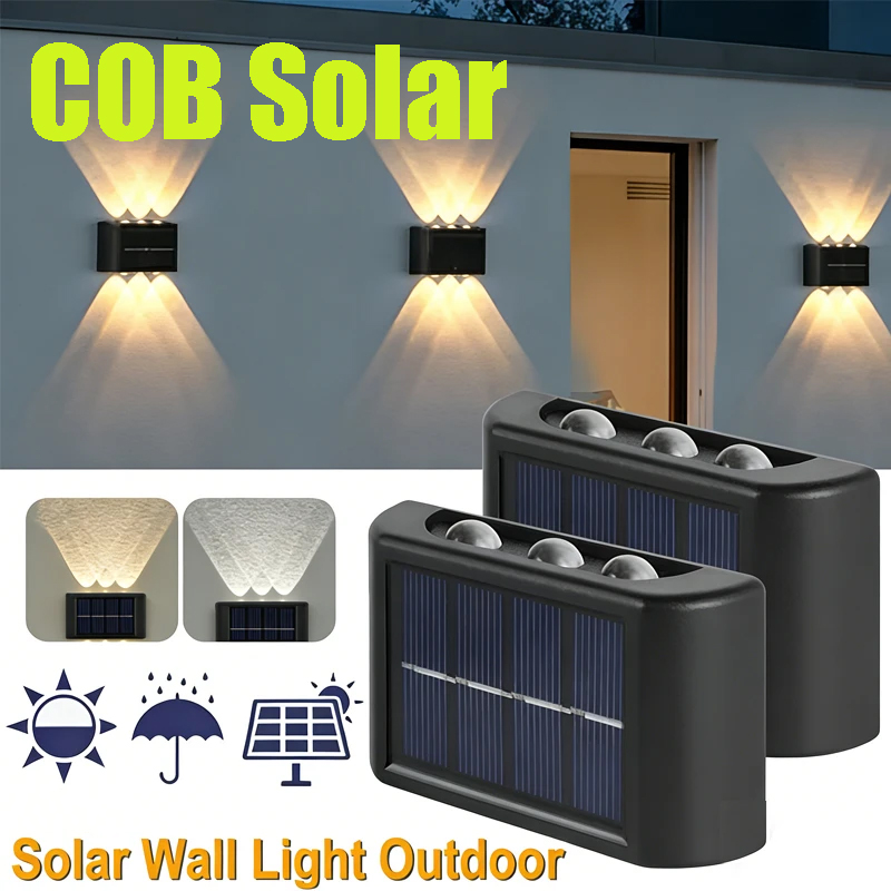 Zewnętrzna lampa solarna COB,  – Solar Garden Light recenzja i cena
