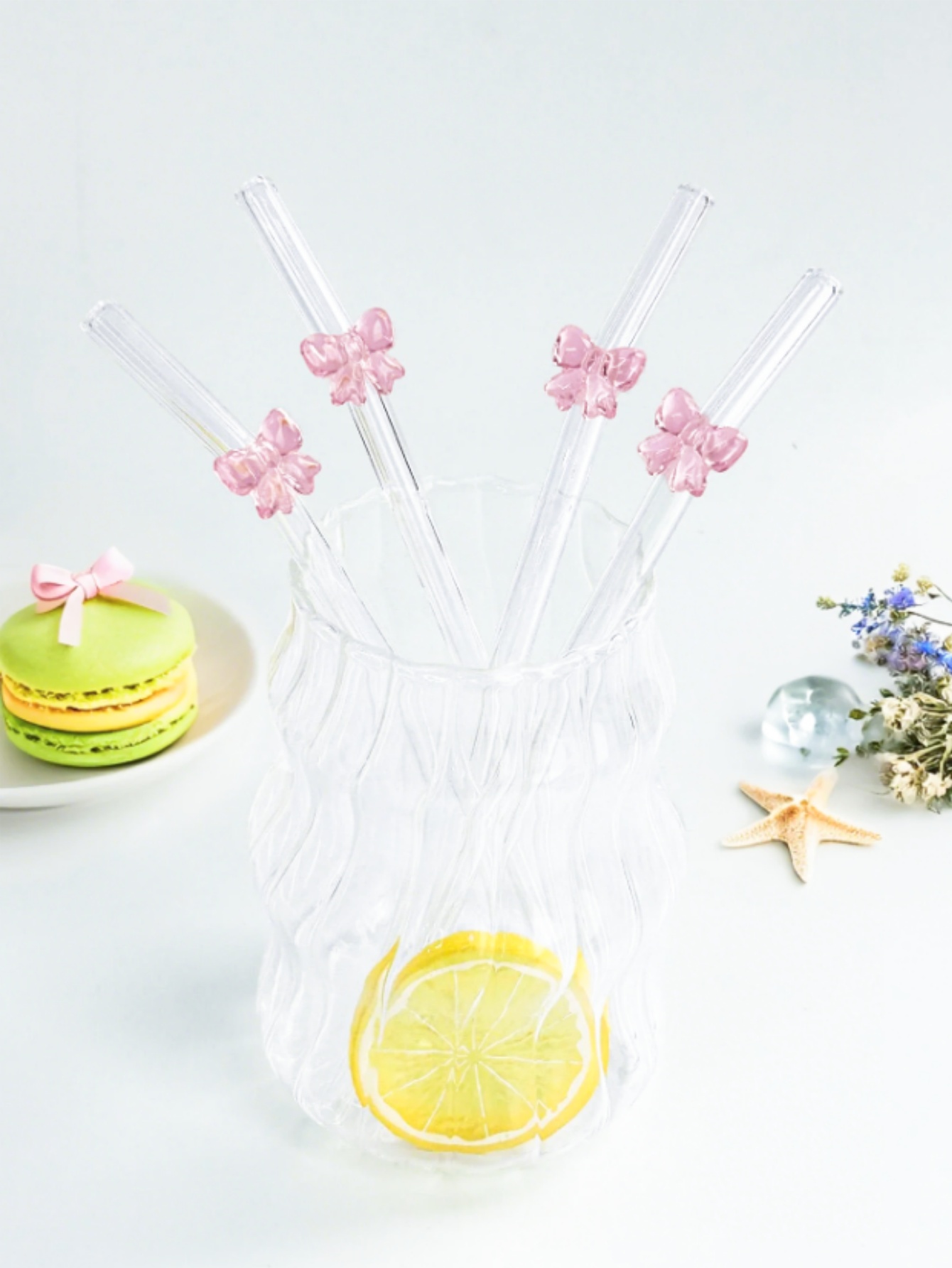 1/6 SZT. Urocza, różowa słomka – Reusable Straw recenzja i cena
