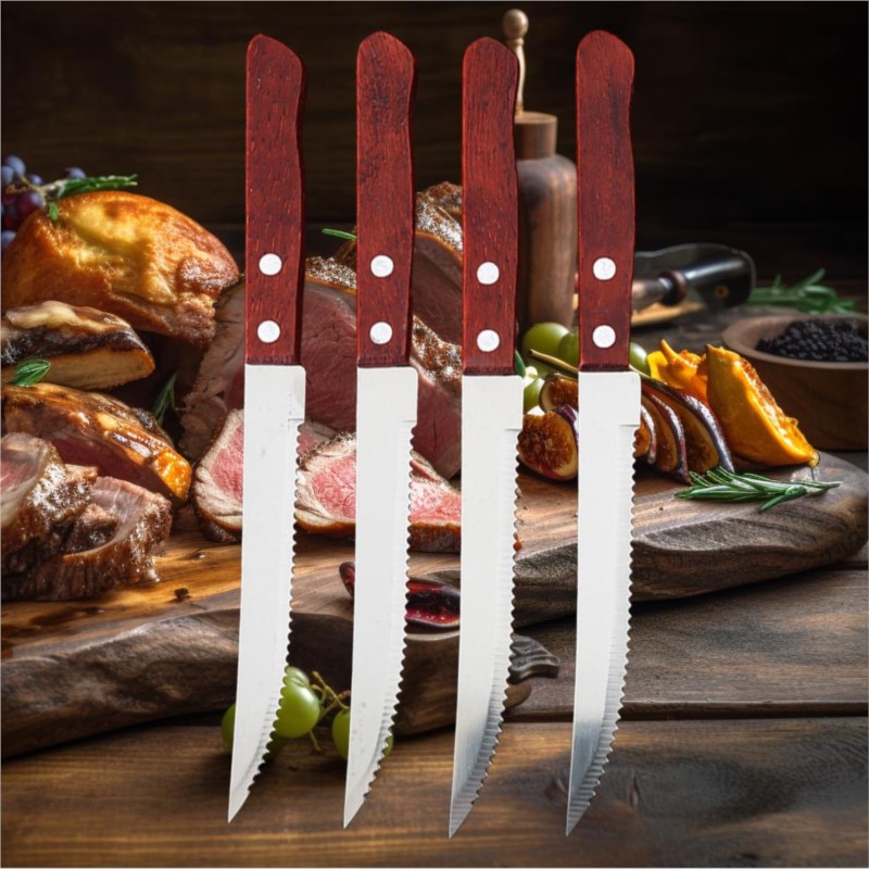 1-20 szt. Nóż do steków ze sta – Bamboo Cutlery recenzja i cena