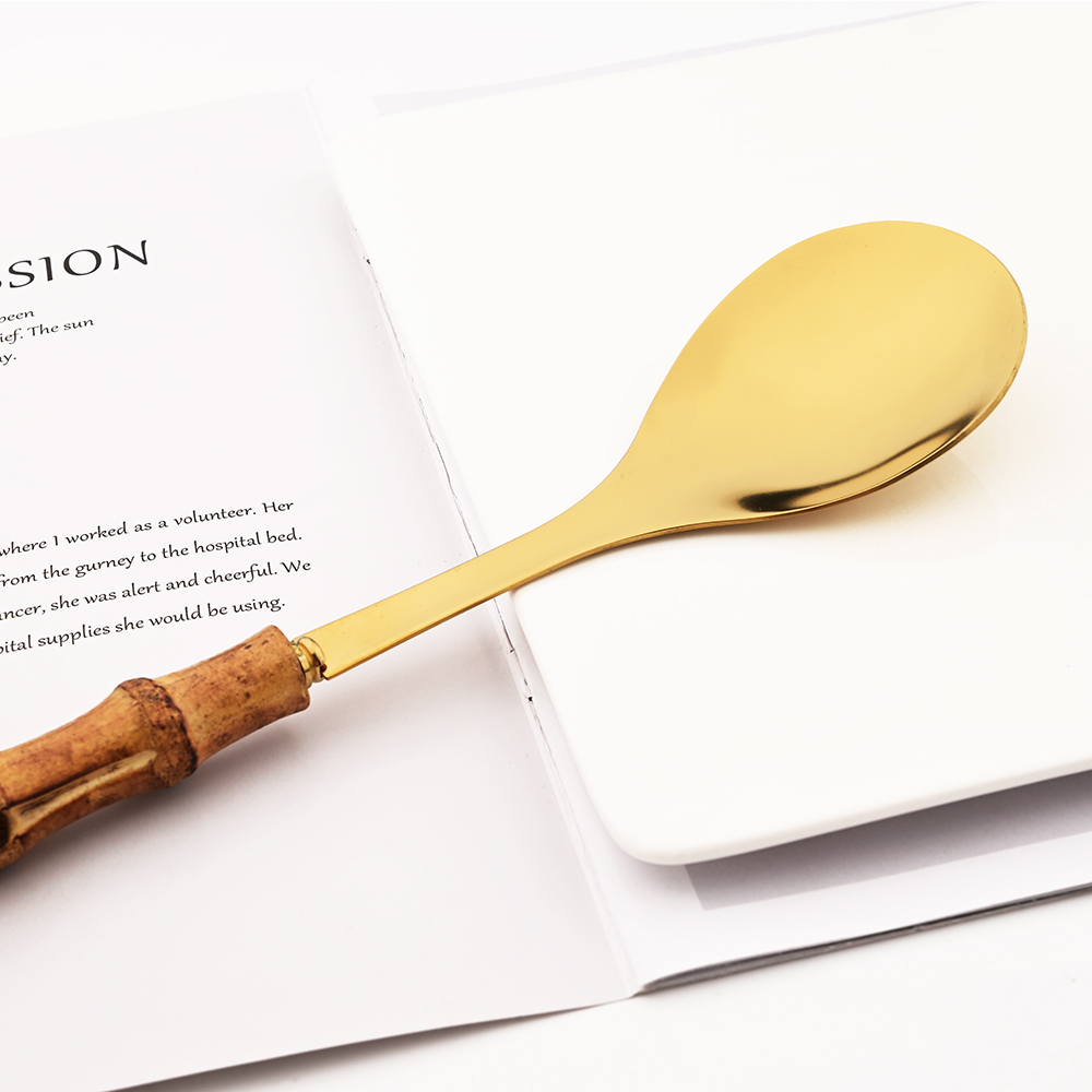Drmfiy 2 szt. Widelec łyżka ze – Bamboo Cutlery recenzja i cena