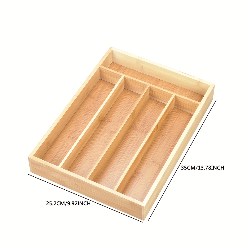Organizer do szuflady kuchenne – Bamboo Cutlery recenzja i cena