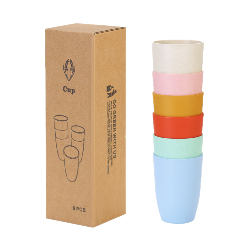 Kubki z włókna pszenicznego, 6 – Reusable Straw recenzja i cena
