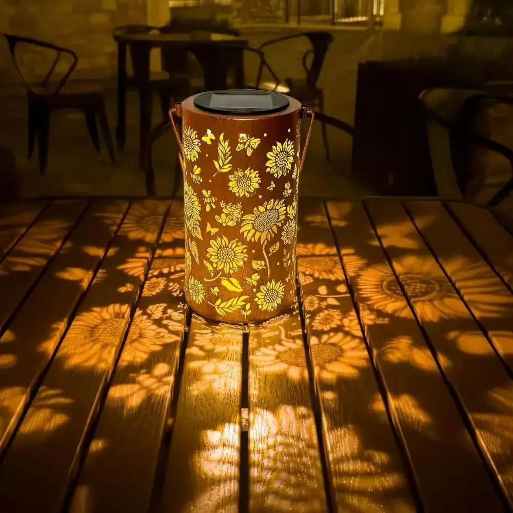 Lampa słonecznikowa z efektem  – Solar Garden Light recenzja i cena