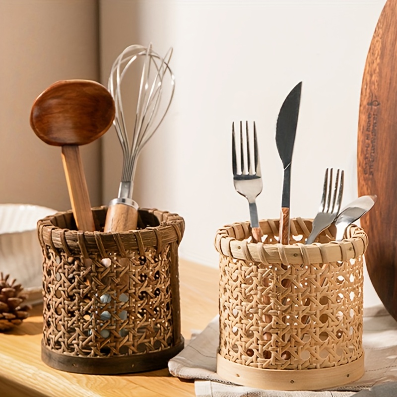 Stojak na sztućce 1 szt. - Wie – Bamboo Cutlery recenzja i cena