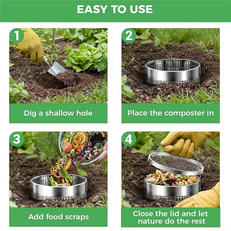 BAAG-2Pack Kompostownik na rob – Compost Bin recenzja i cena