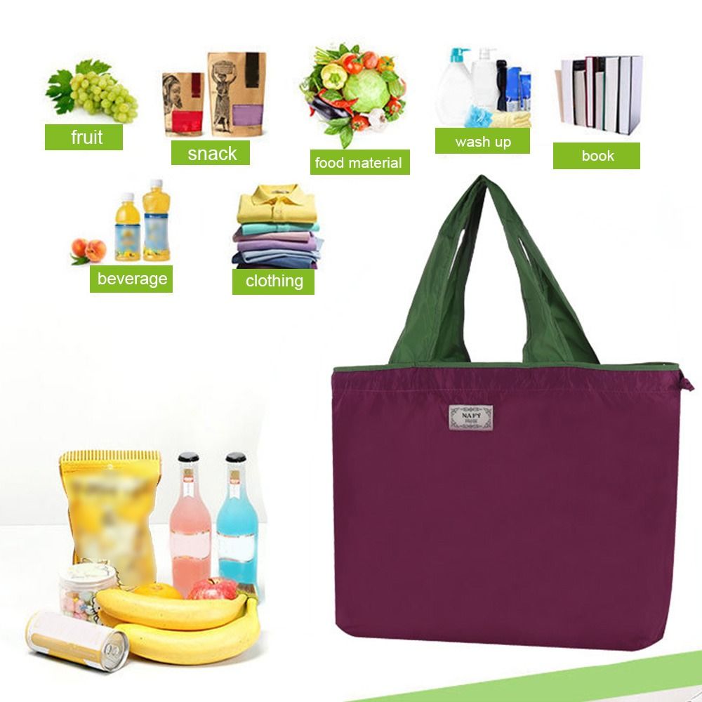 Modna torba na zakupy z ściąga – Reusable Bag recenzja i cena