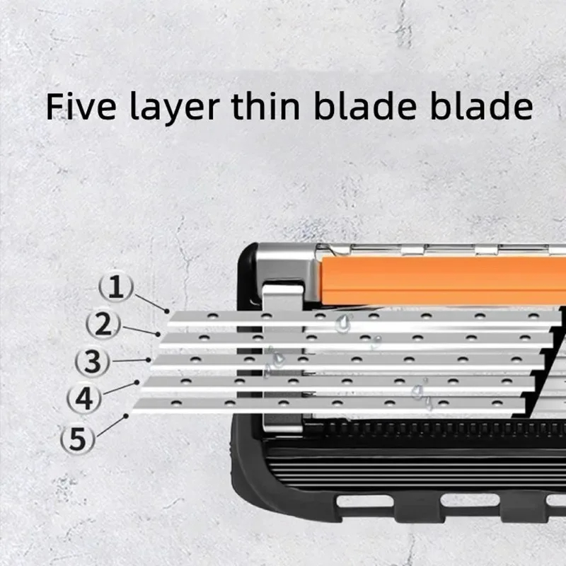 5-warstwowe wymienne ostrza za – Safety Razor Handle recenzja i cena