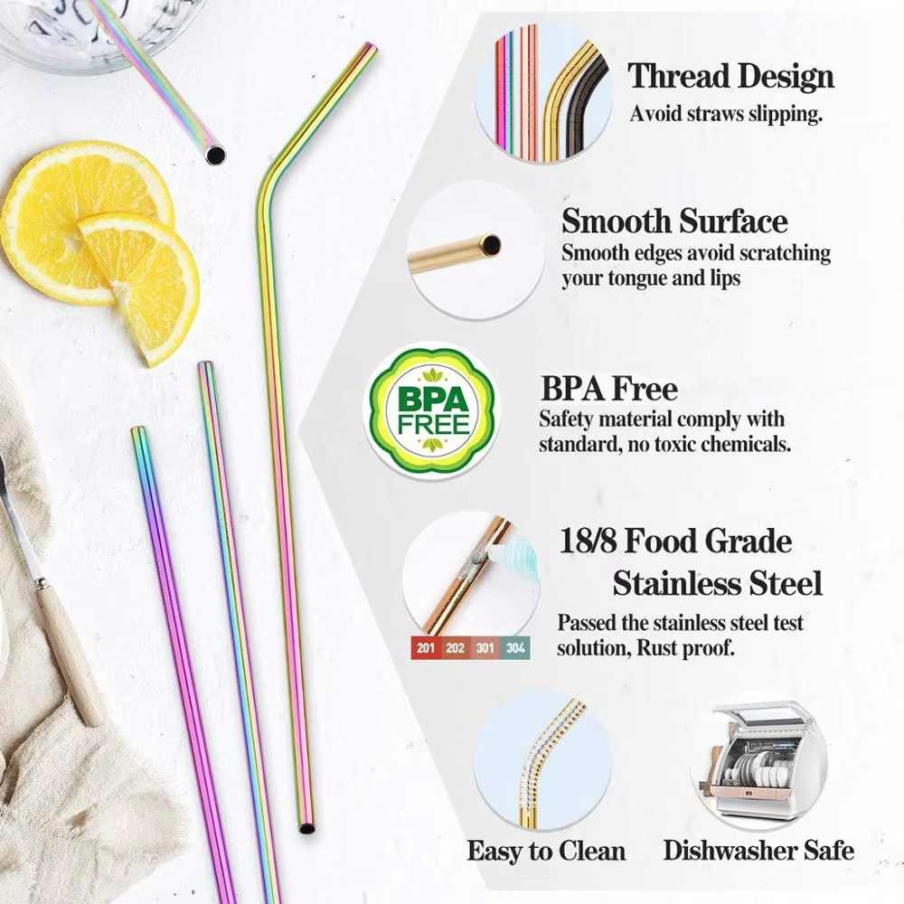 UPORS Słomka do picia wielokro – Reusable Straw recenzja i cena