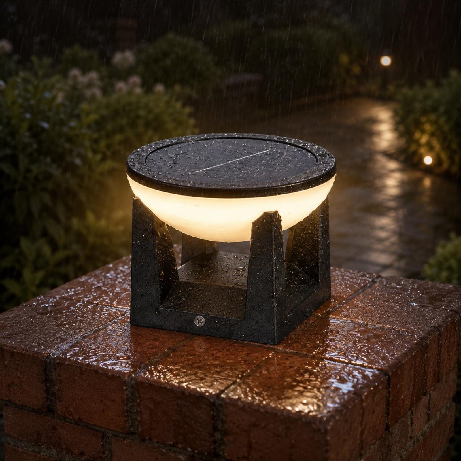Solarna lampa słoneczna na słu – Solar Garden Light recenzja i cena