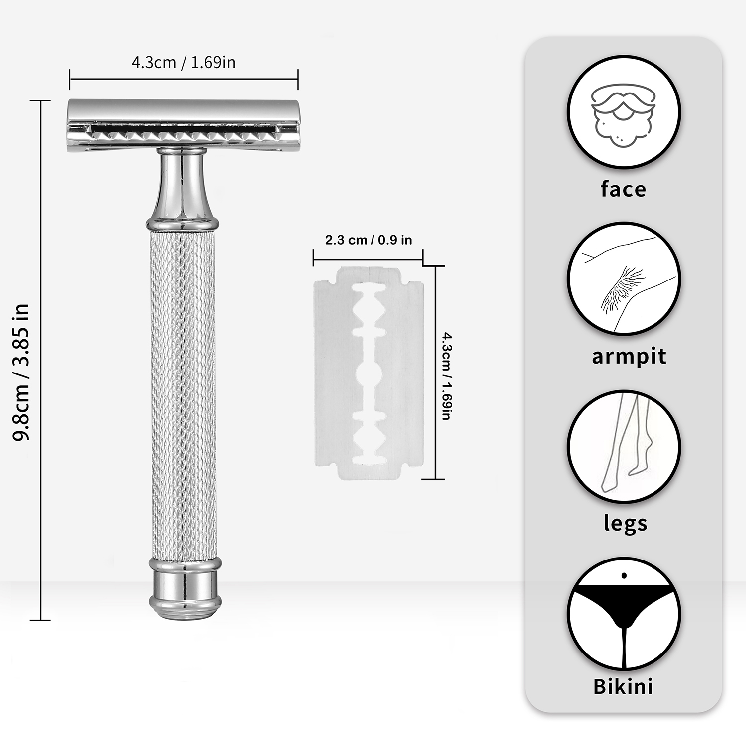 Profesjonalne maszynki do gole – Safety Razor Handle recenzja i cena
