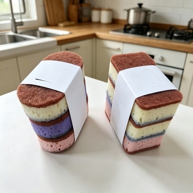 Gruba, dwustronna gąbka kuchen – Eco Sponge recenzja i cena