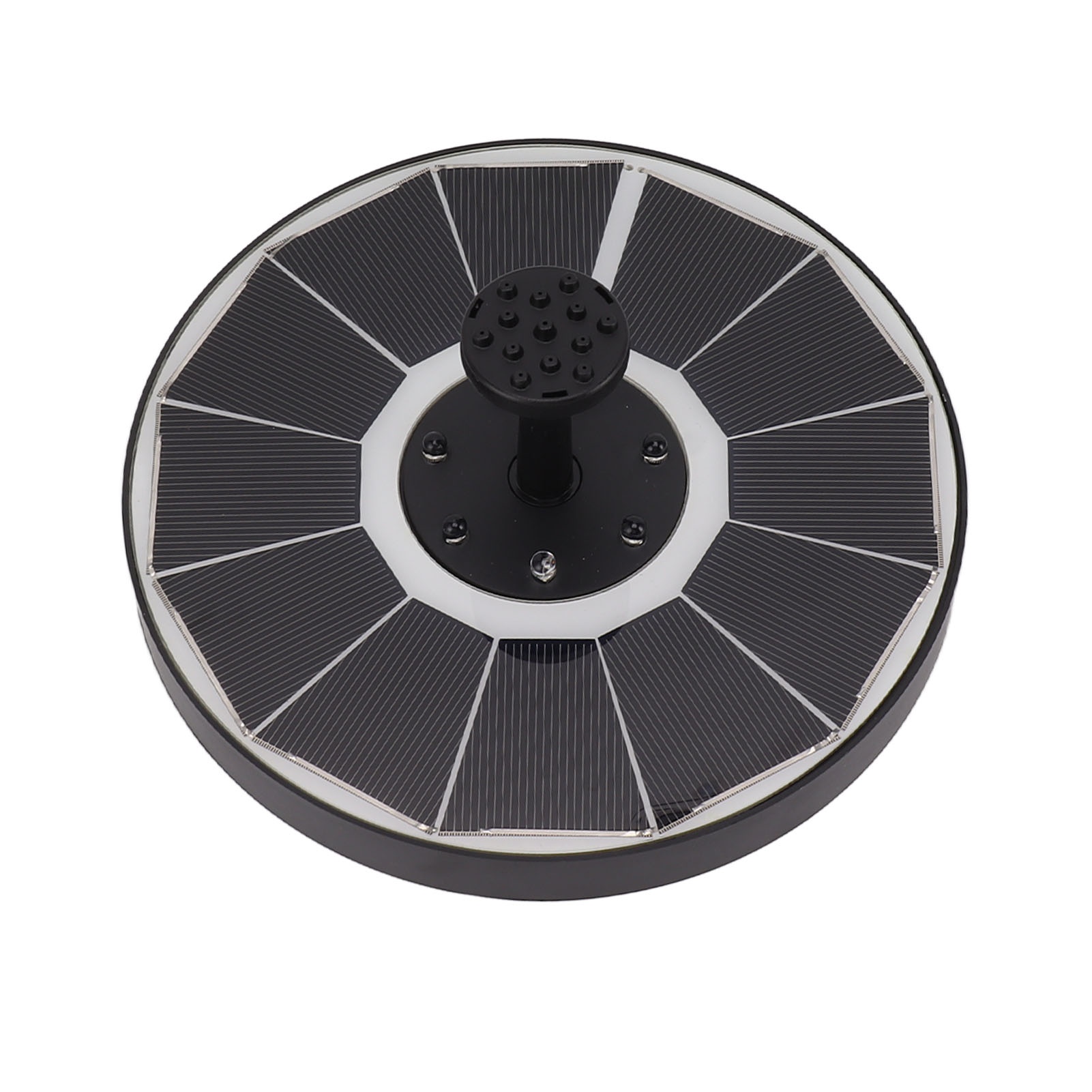 Solarna fontanna z 8 dyszami,  – Solar Garden Light recenzja i cena