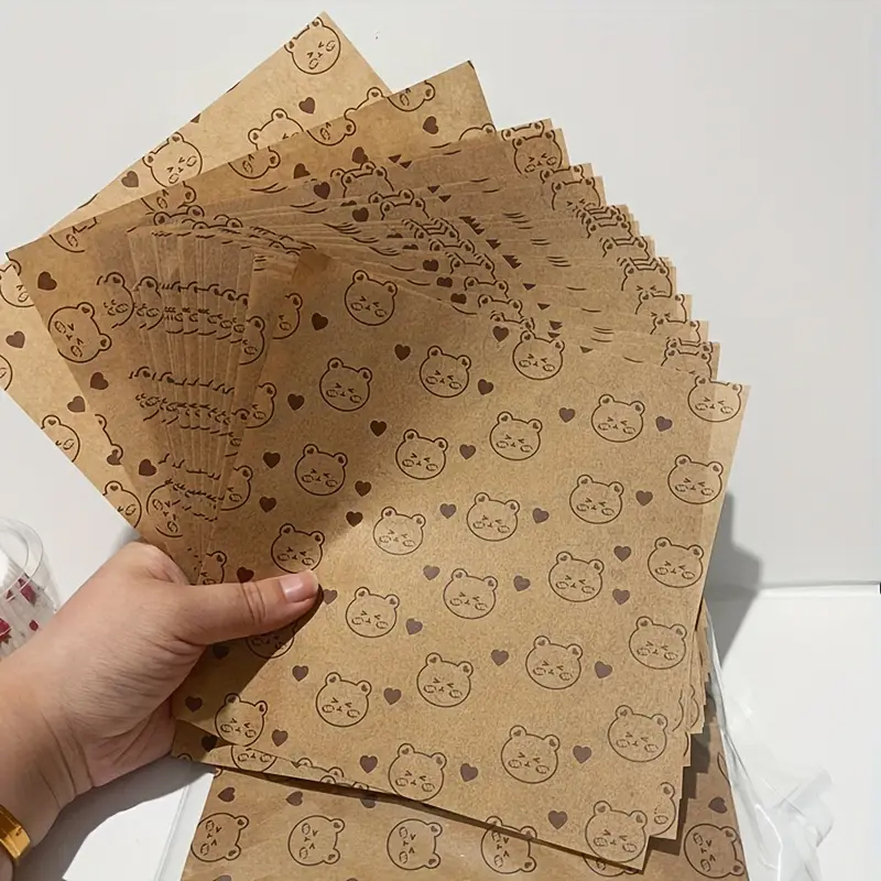 100/200 szt. Papierowe wkładki – Beeswax Wrap recenzja i cena
