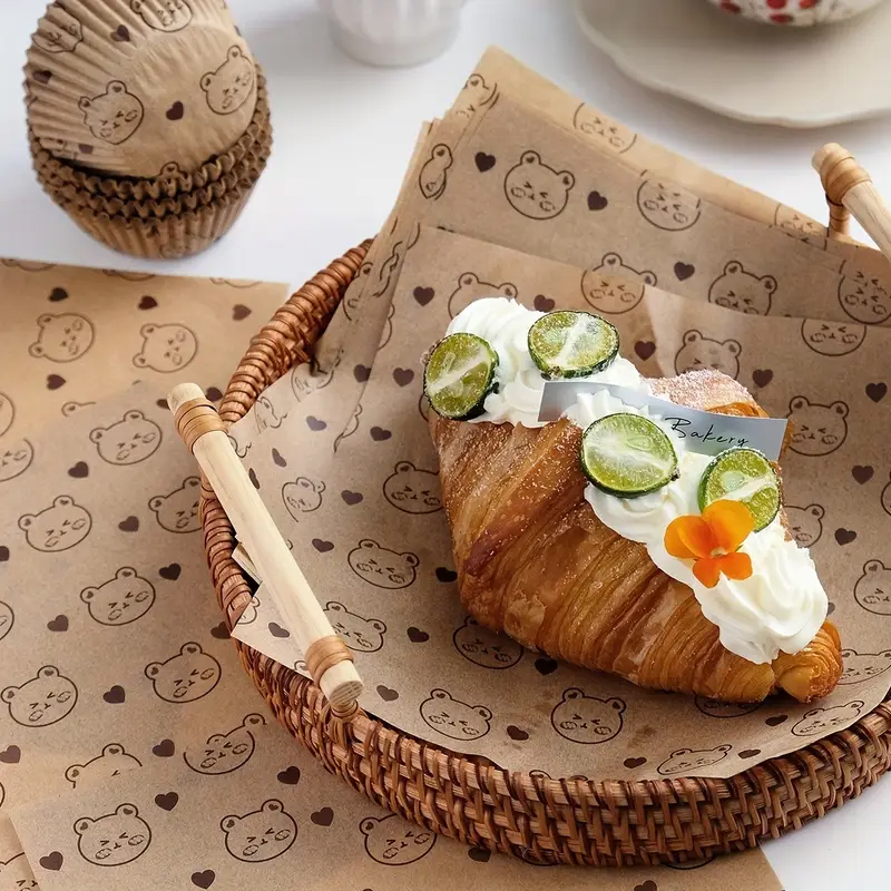 100/200 szt. Papierowe wkładki – Beeswax Wrap recenzja i cena