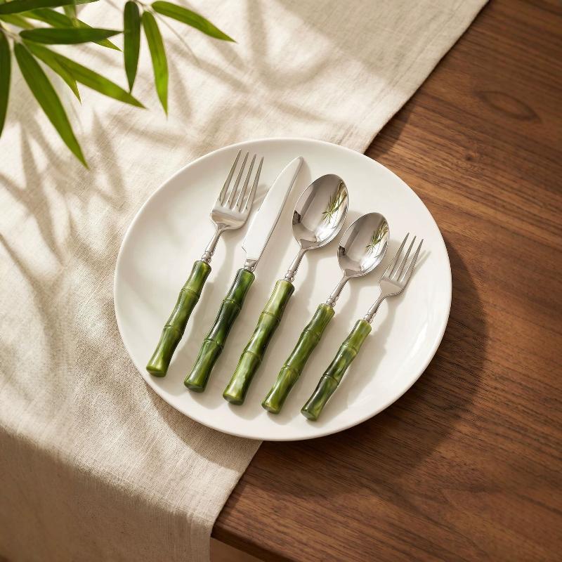 Sztućce z bambusową rączką, ak – Bamboo Cutlery recenzja i cena