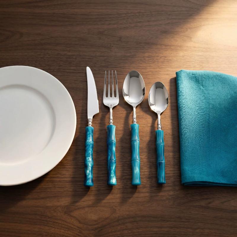Sztućce z bambusową rączką, ak – Bamboo Cutlery recenzja i cena